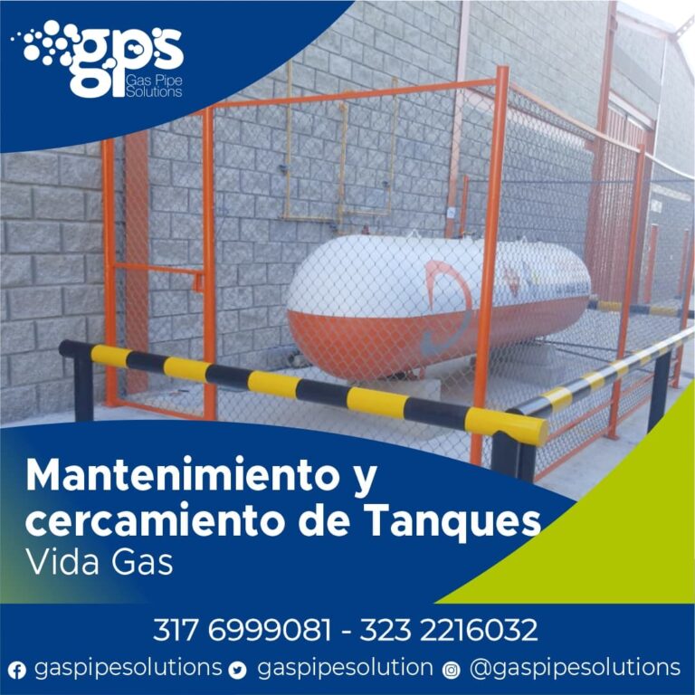 Gas Pipe Solutions MTO CERCAMIENTOS TANQUE